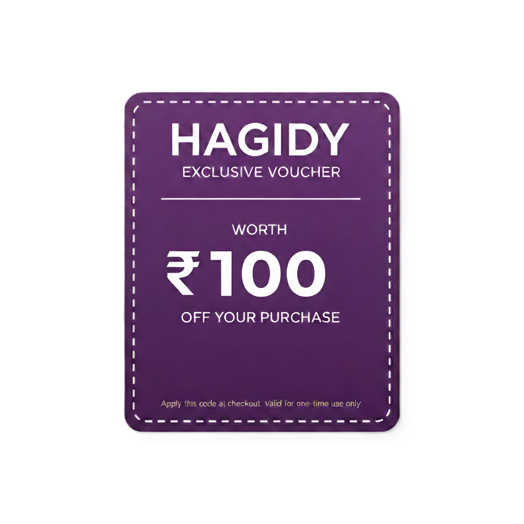 ₹100 Hagidy Voucher